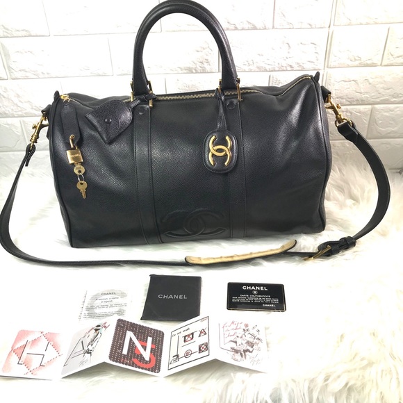 CHANEL Handbags - 🌟💎LIKE NEW💎🌟 CHANEL CAVIAR TRAVEL BAG